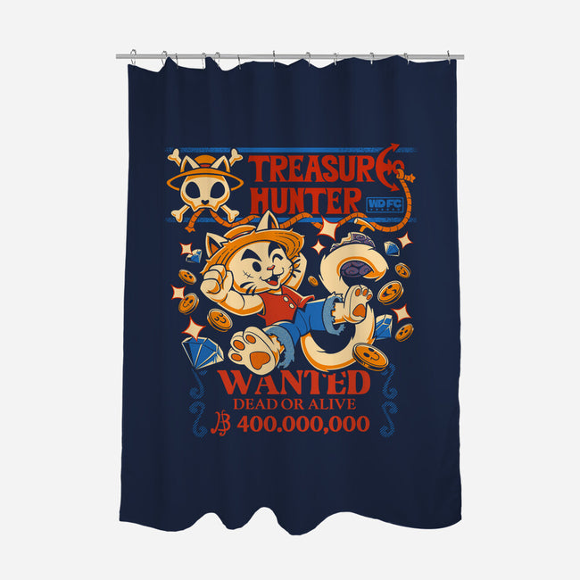 Treasure Hunter-None-Polyester-Shower Curtain-worlddominationforcats