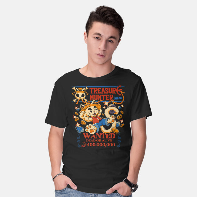 Treasure Hunter-Mens-Basic-Tee-worlddominationforcats