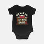 Believe In Your Shelf Cat-Baby-Basic-Onesie-tobefonseca