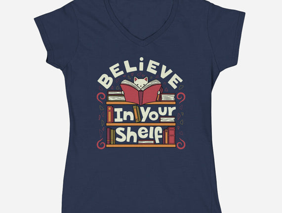 Believe In Your Shelf Cat