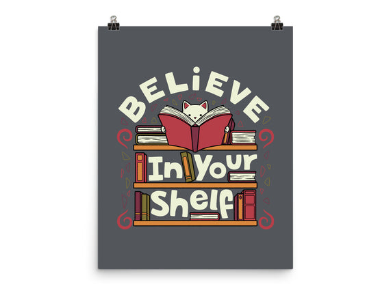 Believe In Your Shelf Cat