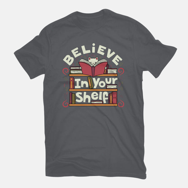 Believe In Your Shelf Cat-Mens-Heavyweight-Tee-tobefonseca