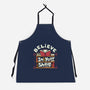 Believe In Your Shelf Cat-Unisex-Kitchen-Apron-tobefonseca