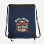 Believe In Your Shelf Cat-None-Drawstring-Bag-tobefonseca