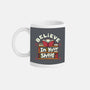 Believe In Your Shelf Cat-None-Mug-Drinkware-tobefonseca