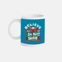 Believe In Your Shelf Cat-None-Mug-Drinkware-tobefonseca