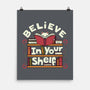 Believe In Your Shelf Cat-None-Matte-Poster-tobefonseca