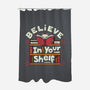 Believe In Your Shelf Cat-None-Polyester-Shower Curtain-tobefonseca