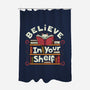 Believe In Your Shelf Cat-None-Polyester-Shower Curtain-tobefonseca