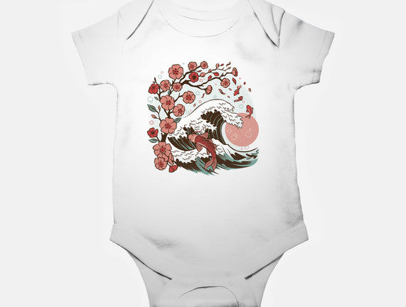 Japanese Anime Koi Flower