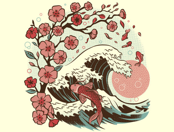 Japanese Anime Koi Flower