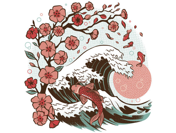 Japanese Anime Koi Flower