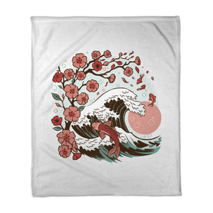 Japanese Anime Koi Flower