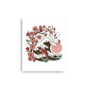 Japanese Anime Koi Flower