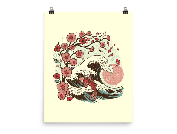 Japanese Anime Koi Flower