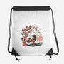 Japanese Anime Koi Flower-None-Drawstring-Bag-tobefonseca