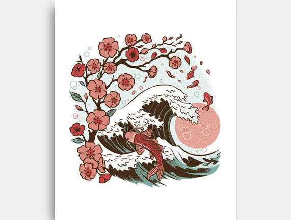 Japanese Anime Koi Flower