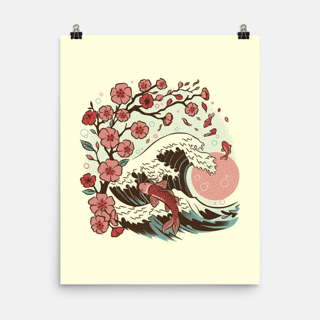 Japanese Anime Koi Flower-None-Matte-Poster-tobefonseca