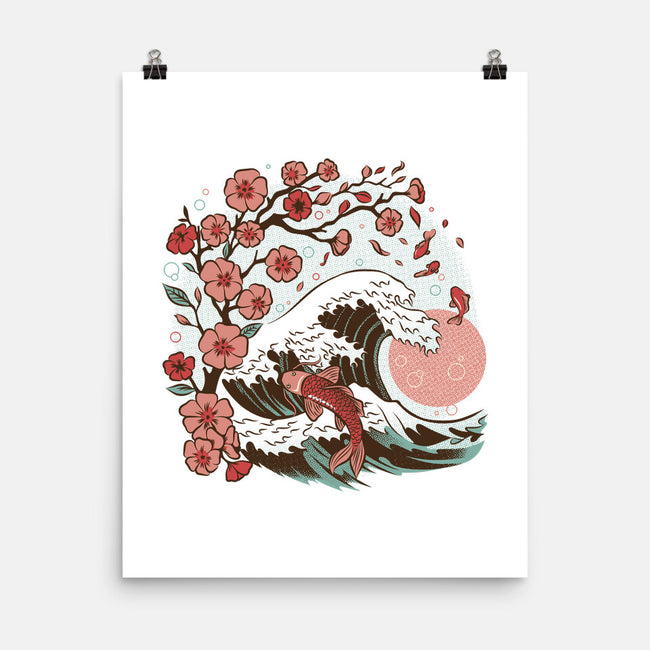 Japanese Anime Koi Flower-None-Matte-Poster-tobefonseca