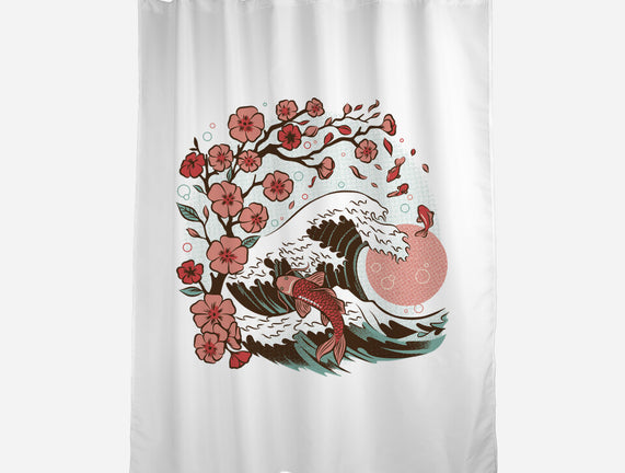 Japanese Anime Koi Flower