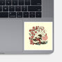 Japanese Anime Koi Flower-None-Glossy-Sticker-tobefonseca
