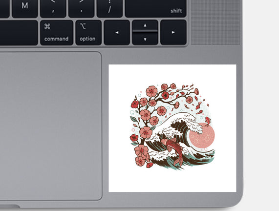Japanese Anime Koi Flower