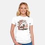 Japanese Anime Koi Flower-Womens-Fitted-Tee-tobefonseca