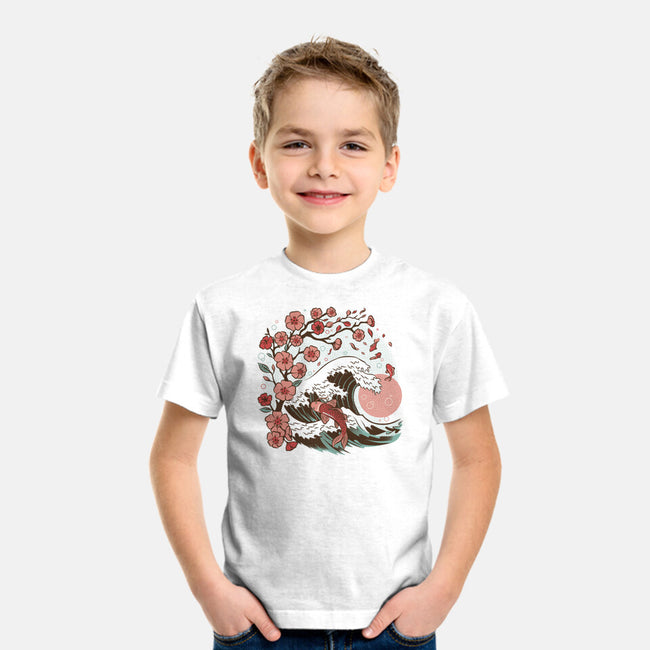 Japanese Anime Koi Flower-Youth-Basic-Tee-tobefonseca