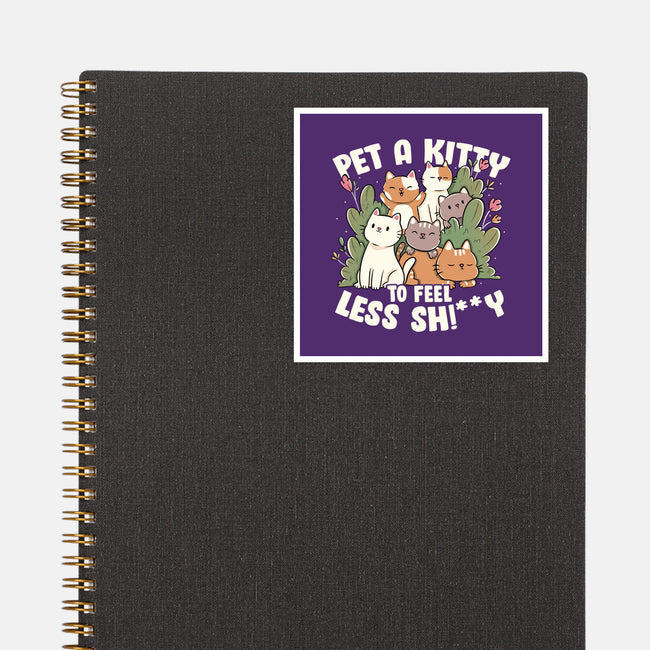 Pet A Kitty-None-Glossy-Sticker-tobefonseca