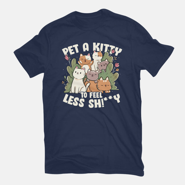 Pet A Kitty-Womens-Fitted-Tee-tobefonseca