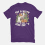 Pet A Kitty-Womens-Fitted-Tee-tobefonseca