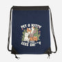Pet A Kitty-None-Drawstring-Bag-tobefonseca