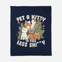 Pet A Kitty-None-Fleece-Blanket-tobefonseca