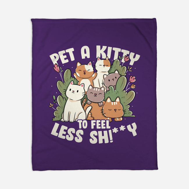 Pet A Kitty-None-Fleece-Blanket-tobefonseca