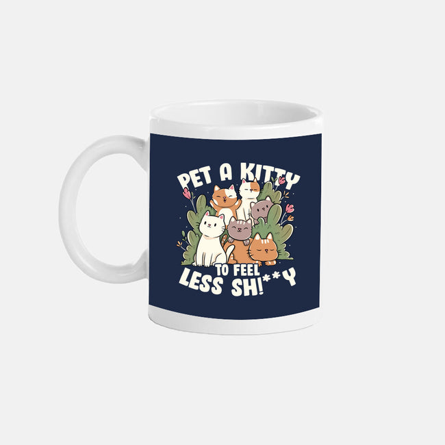 Pet A Kitty-None-Mug-Drinkware-tobefonseca