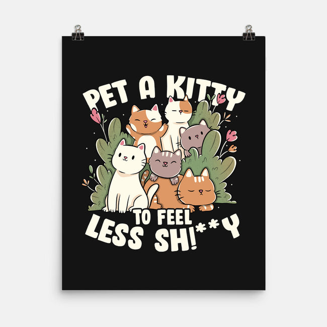 Pet A Kitty-None-Matte-Poster-tobefonseca