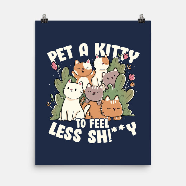 Pet A Kitty-None-Matte-Poster-tobefonseca