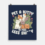 Pet A Kitty-None-Matte-Poster-tobefonseca
