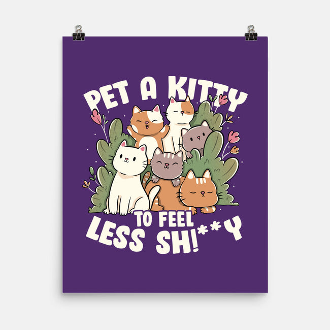 Pet A Kitty-None-Matte-Poster-tobefonseca