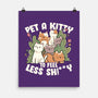 Pet A Kitty-None-Matte-Poster-tobefonseca