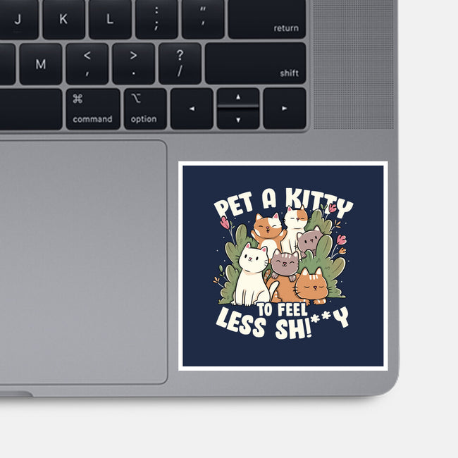 Pet A Kitty-None-Glossy-Sticker-tobefonseca