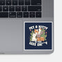 Pet A Kitty-None-Glossy-Sticker-tobefonseca