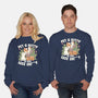 Pet A Kitty-Unisex-Crew Neck-Sweatshirt-tobefonseca