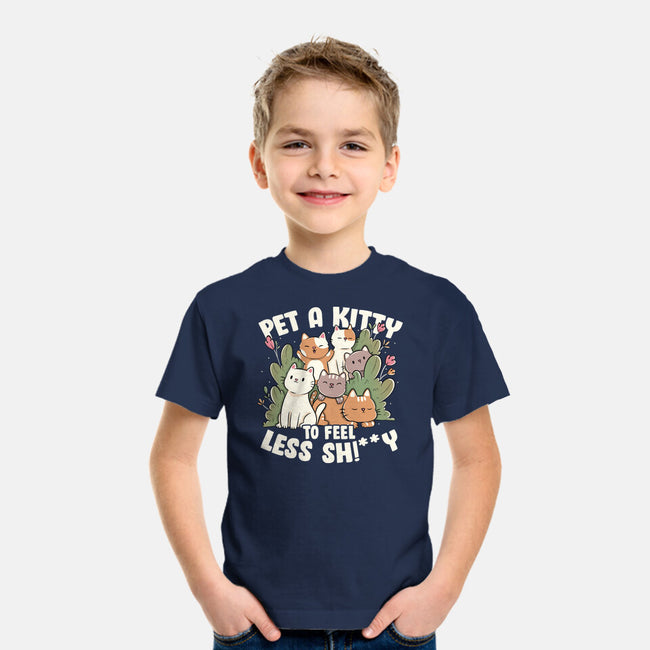 Pet A Kitty-Youth-Basic-Tee-tobefonseca