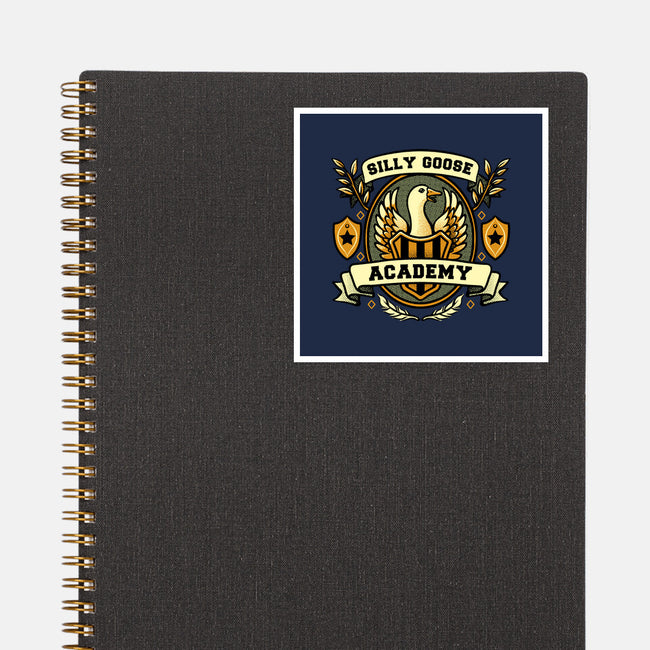 Silly Goose Academy-None-Glossy-Sticker-tobefonseca