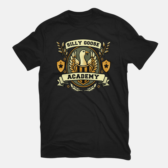 Silly Goose Academy-Womens-Fitted-Tee-tobefonseca