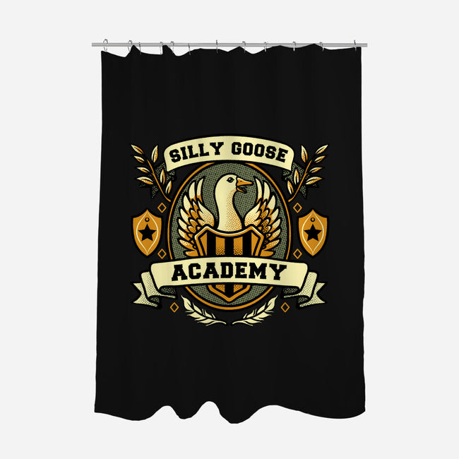 Silly Goose Academy-None-Polyester-Shower Curtain-tobefonseca