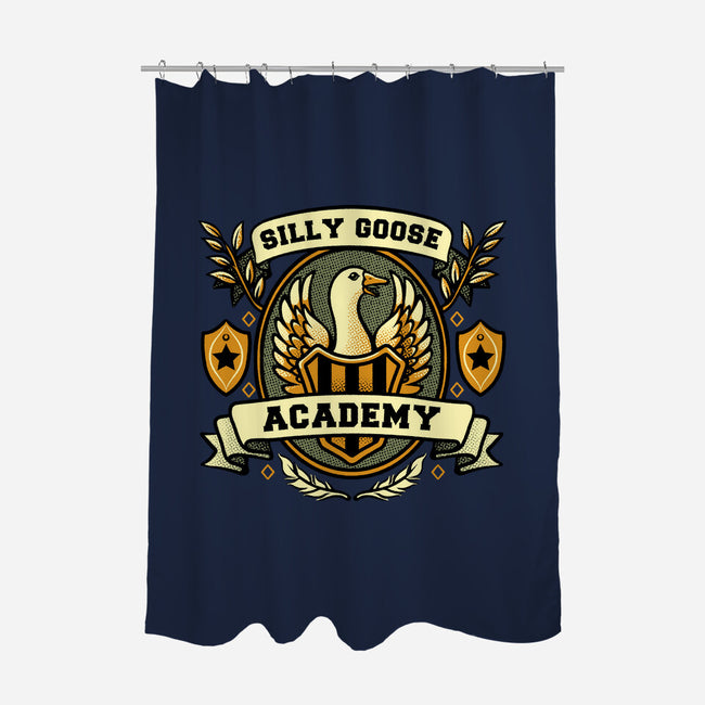 Silly Goose Academy-None-Polyester-Shower Curtain-tobefonseca