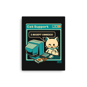 Tech Support I Accept Cookies Cat