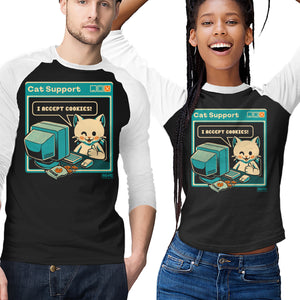 Tech Support I Accept Cookies Cat